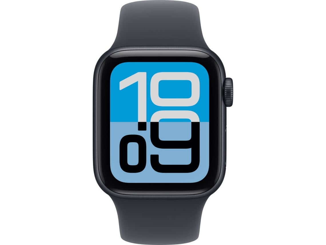 APPLE Watch SE 3 GPS 40 mm Meia-noite Alumínio com Bracelete Desportiva Meia-noite (Tamanho S/M) - Image 2