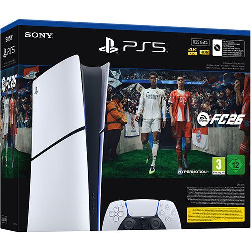 Sony PlayStation 5 Slim Digital Edition 825GB SSD + EA Sports FC 26