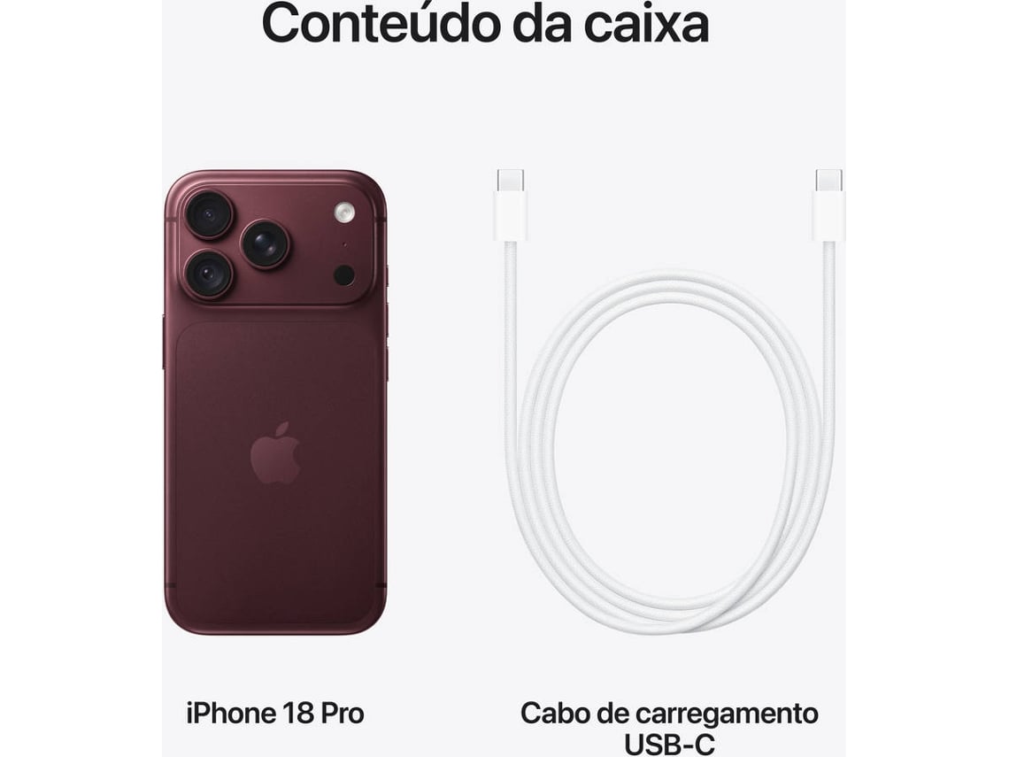 Apple iPhone 18 Pro 256Gb Bordô - Image 2