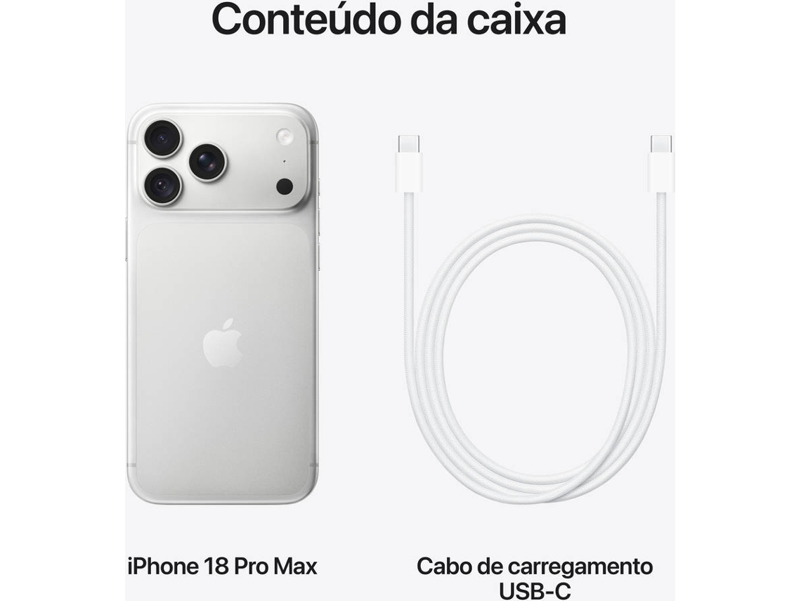 Apple iPhone 18 Pro Max 256Gb Prateado - Image 2
